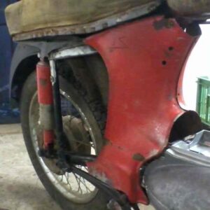 ČZ 125 typ 453 z roku 1961 - Původní stav [4]