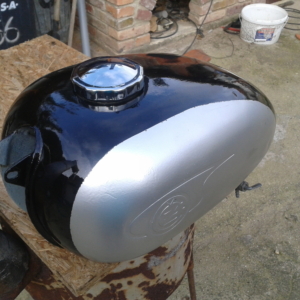 ČZ 125 typ 453 z roku 1961 - Nádrž dodělávky 55 ČZ 125 typ 453 z roku 1961 - Nádrž dodělávky 55