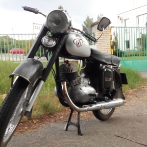 ČZ 125 typ 453 z roku 1961 - Projížďka 74 ČZ 125 typ 453 z roku 1961 - Projížďka 74