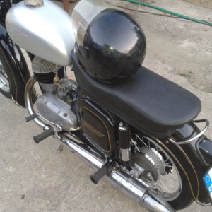 ČZ 125 typ 453 z roku 1961 - První ladění motoru 44 ČZ 125 typ 453 z roku 1961 - První ladění motoru 44