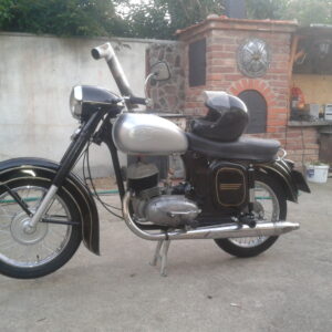 ČZ 125 typ 453 z roku 1961 – První ladění motoru [1]