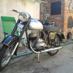 ČZ 125 typ 453 z roku 1961 – První ladění motoru [4]