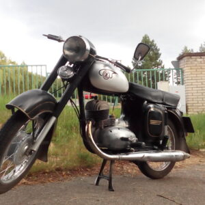 ČZ 125 typ 453 z roku 1961 – Projížďka [1]