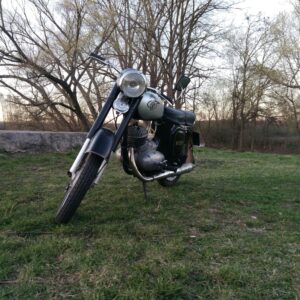 ČZ 125 typ 453 z roku 1961 – Projížďka [10]