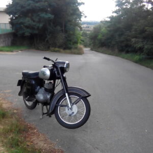 ČZ 125 typ 453 z roku 1961 – Projížďka [3]