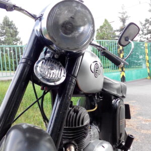 ČZ 125 typ 453 z roku 1961 – Projížďka [5]