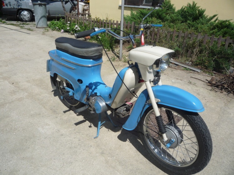 Jawa 50 typ 21 z roku 1972 – Původní stav [2]
