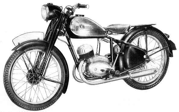 ČZ 150 C – Technické údaje 1