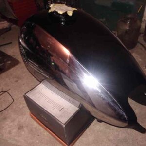 ČZ 150 C z roku 1951 – Lakování 11