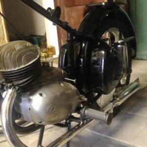 ČZ 150 C z roku 1951 – Skládání 4