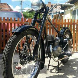 ČZ 150 C z roku 1951 – Skládání 5