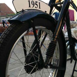 ČZ 150 C z roku 1951 – Skládání 7
