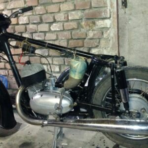 ČZ 125 typ 453 z roku 1961 – Rozebírání 11