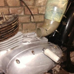 ČZ 125 typ 453 z roku 1961 – Rozebírání 17