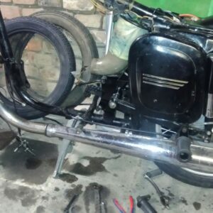 ČZ 125 typ 453 z roku 1961 – Rozebírání 19