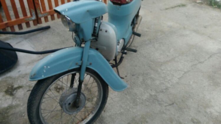 Jawa 50 typ 20 z roku 1978 – Původní stav 2