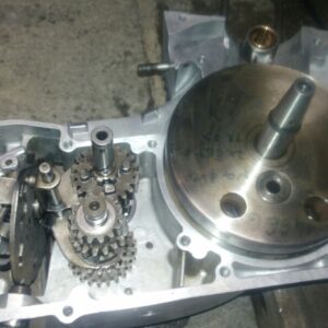 ČZ 125 typ 453 z roku 1961 – Skládání motoru 4