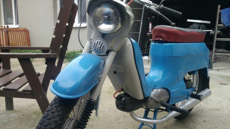 Jawa 50 typ 20 z roku 1978 – Hotovo 4