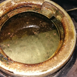 ČZ 125 typ 453 z roku 1961 - Čištění nádrže 110 ČZ 125 typ 453 z roku 1961 - Čištění nádrže 105