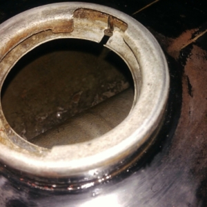 ČZ 125 typ 453 z roku 1961 - Čištění nádrže 112 ČZ 125 typ 453 z roku 1961 - Čištění nádrže 107