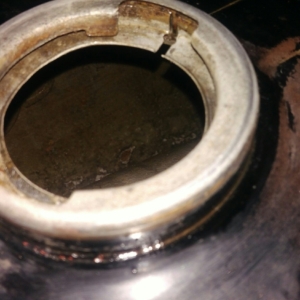 ČZ 125 typ 453 z roku 1961 - Čištění nádrže 113 ČZ 125 typ 453 z roku 1961 - Čištění nádrže 108