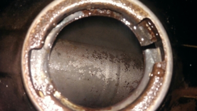 ČZ 125 typ 453 z roku 1961 - Čištění nádrže 100 ČZ 125 typ 453 z roku 1961 - Čištění nádrže 95