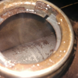 ČZ 125 typ 453 z roku 1961 - Čištění nádrže 105 ČZ 125 typ 453 z roku 1961 - Čištění nádrže 100