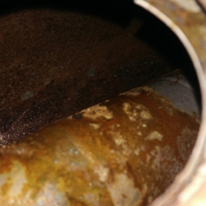 ČZ 125 typ 453 z roku 1961 - Čištění nádrže 106 ČZ 125 typ 453 z roku 1961 - Čištění nádrže 101