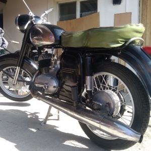 ČZ 125 typ 453 z roku 1961 - Leštění laku 131 čz 125 typ 453