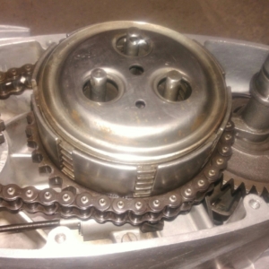 ČZ 125 typ 453 z roku 1961 - Skládání motoru 66 ČZ 125 typ 453 z roku 1961 - Skládání motoru 61