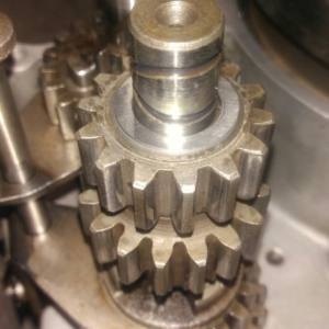 ČZ 125 typ 453 z roku 1961 - Skládání motoru 51 ČZ 125 typ 453 z roku 1961 - Skládání motoru 46