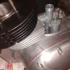 ČZ 125 typ 453 z roku 1961 - Skládání motoru 80 ČZ 125 typ 453 z roku 1961 - Skládání motoru 75