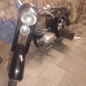 ČZ 125 typ 453 z roku 1961 - Skládání rámu 98 ČZ 125 typ 453 z roku 1961 - Skládání rámu 93