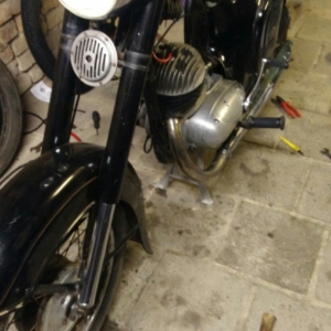 ČZ 125 typ 453 z roku 1961 - Skládání rámu 88 ČZ 125 typ 453 z roku 1961 - Skládání rámu 83