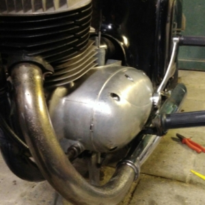 ČZ 125 typ 453 z roku 1961 - Skládání rámu 89 ČZ 125 typ 453 z roku 1961 - Skládání rámu 84