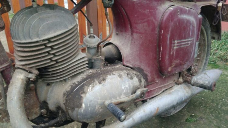 ČZ 175 typ 470 z roku 1968 – Původní stav 12