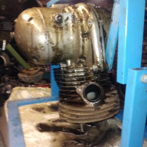 ČZ 175 typ 470 z roku 1968 – Pokračování rozebírání 15
