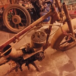 ČZ 175 typ 470 z roku 1968 – Rozebírání 26
