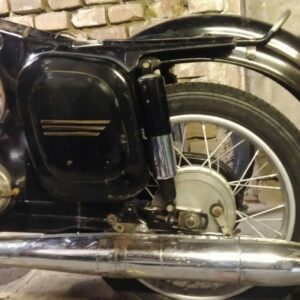 ČZ 125 typ 453 z roku 1961 – Skládání rámu 3