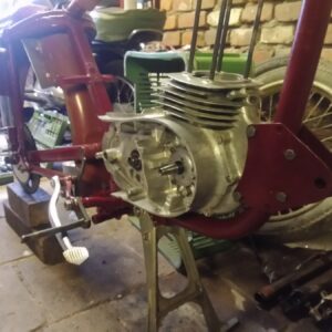 ČZ 175 typ 470 z roku 1968 – Skládání motoru 9