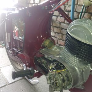 ČZ 175 typ 470 z roku 1968 – Skládání rámu 20