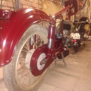 ČZ 175 typ 470 z roku 1968 – Skládání rámu 9