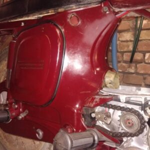 ČZ 175 typ 470 z roku 1968 – Skládání rámu – pokračování 4