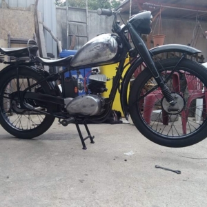 ČZ 125 T z roku 1948 - Baterie, úprava repliky 54 ČZ 125 T z roku 1948 - Baterie, úprava repliky 10