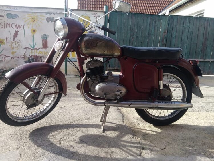 ČZ 175 typ 470 z roku 1968 – Hotovo 1