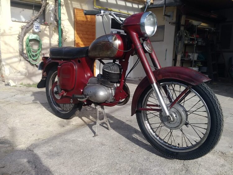 ČZ 175 typ 470 z roku 1968 – Hotovo 8