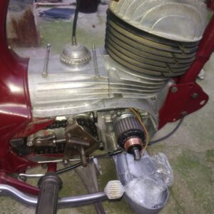 ČZ 175 typ 470 z roku 1968 – Oprava zapalování 10