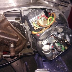 ČZ 175 typ 470 z roku 1968 – Oprava zapalování 11