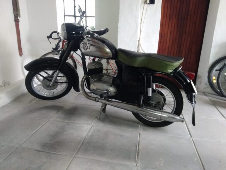 ČZ 125 typ 453 z roku 1961 – Hotovo 6