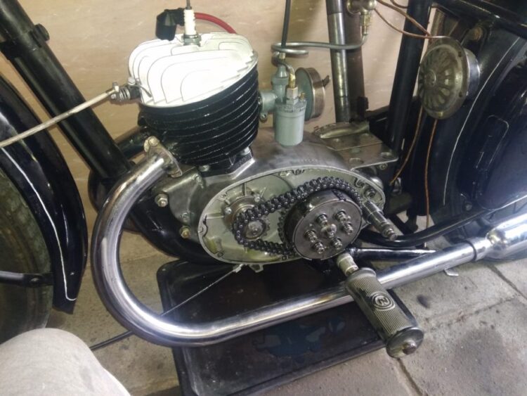 ČZ 125 T z roku 1948 – Plán restaurování 1